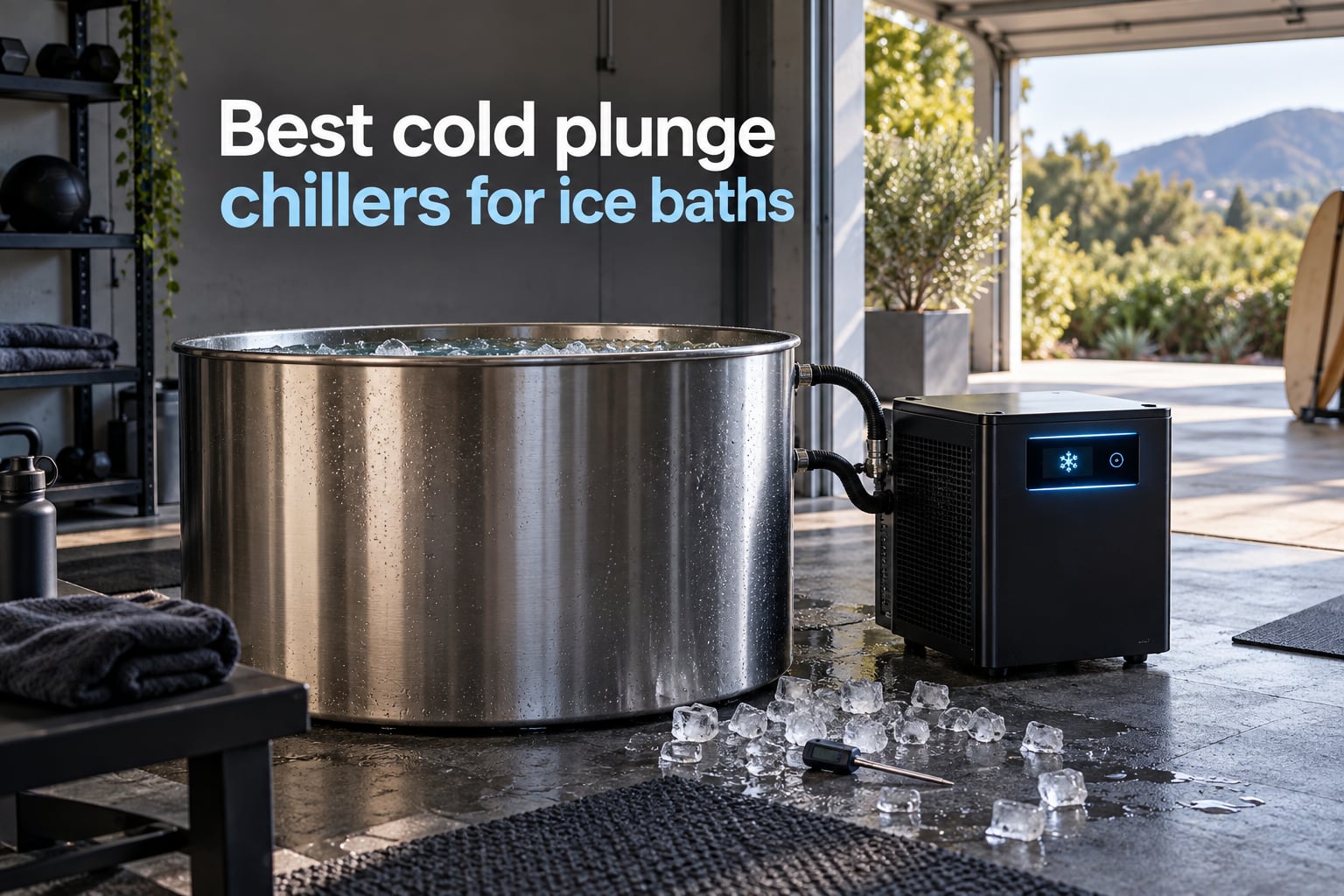 Best cold plunge chillers for ice baths