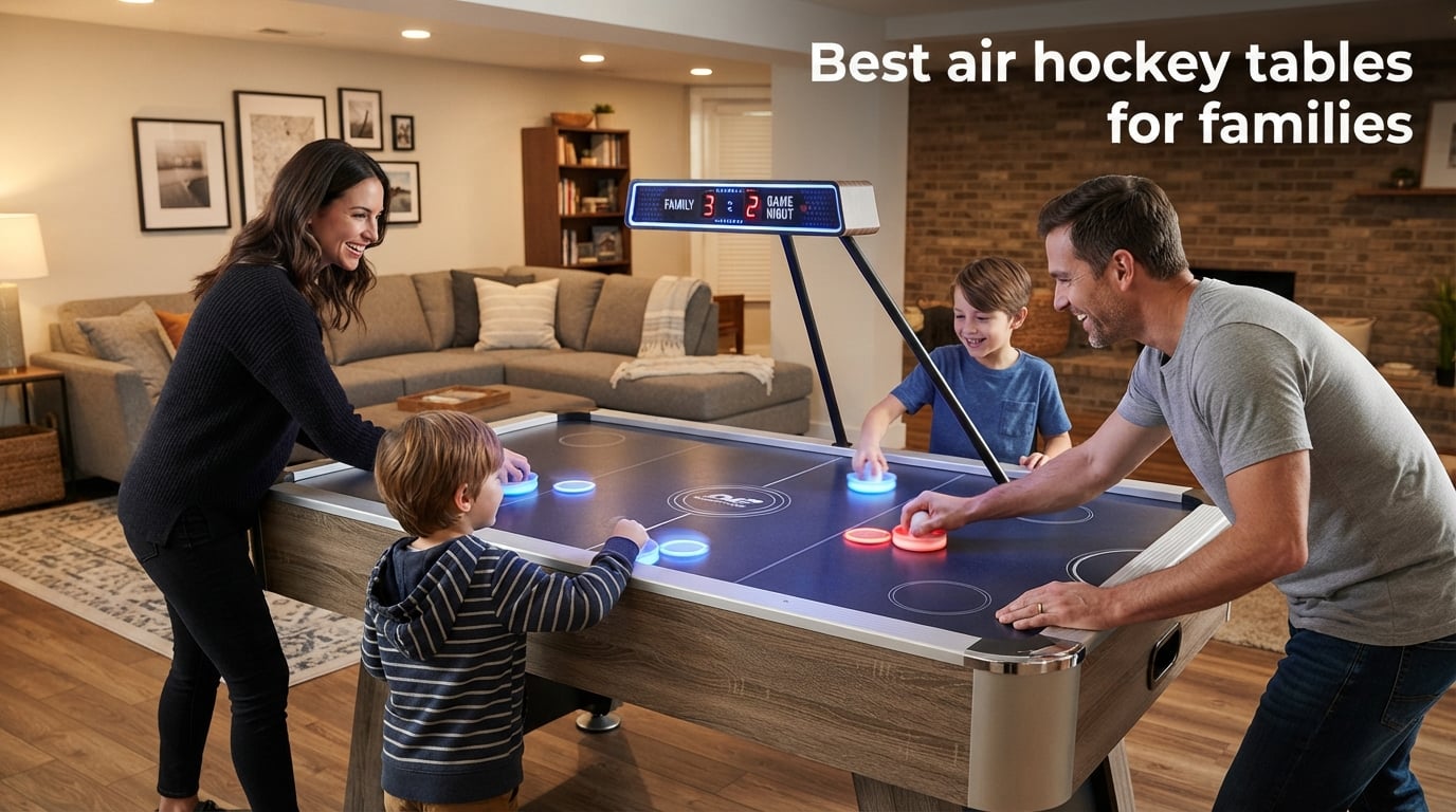 Best air hockey tables for families