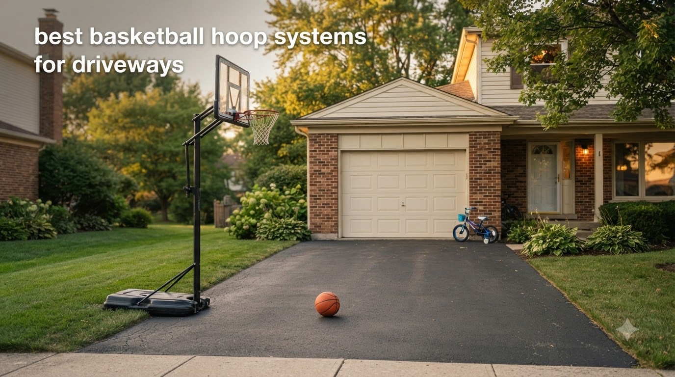 best basketball hoop systems for driveways
