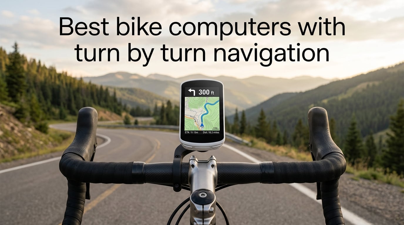 Best bike computers with turn by turn navigation