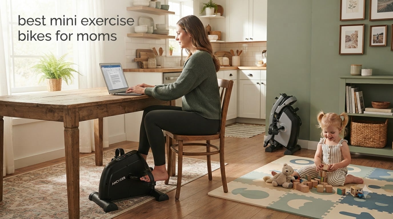best mini exercise bikes for moms