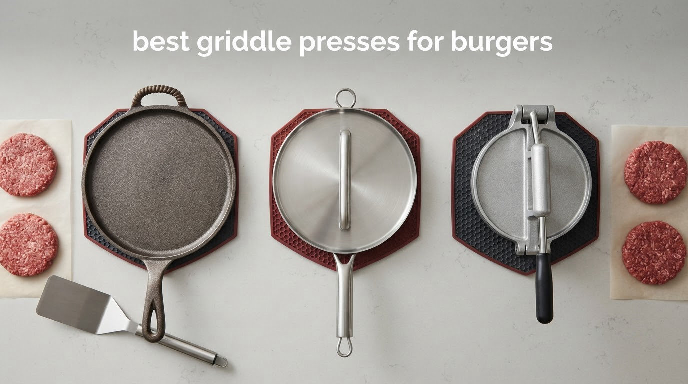 best griddle presses for burgers