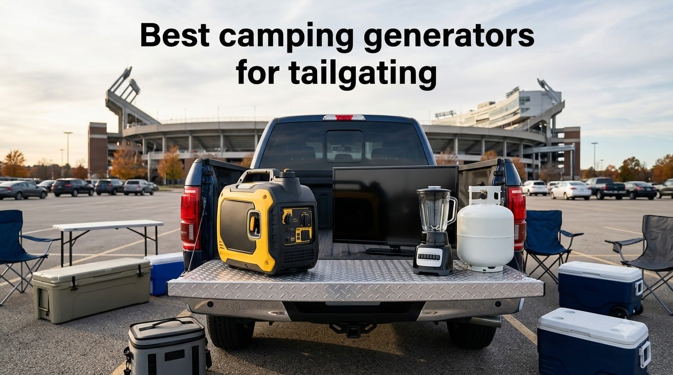 Best camping generators for tailgating