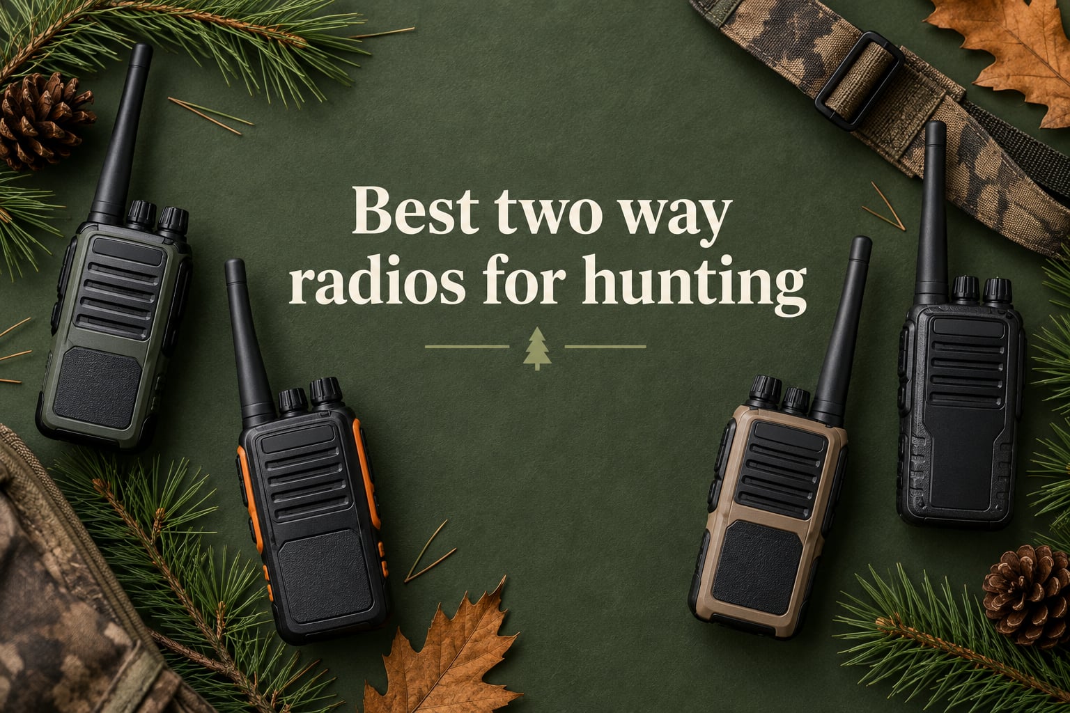 Best two way radios for hunting