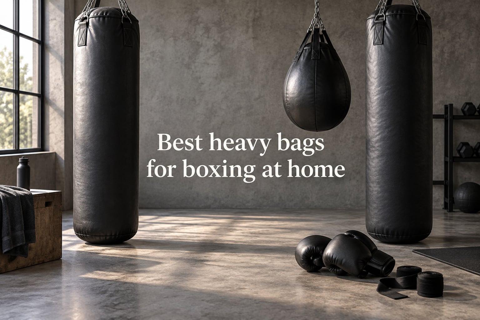 Best heavy bags for boxing at home