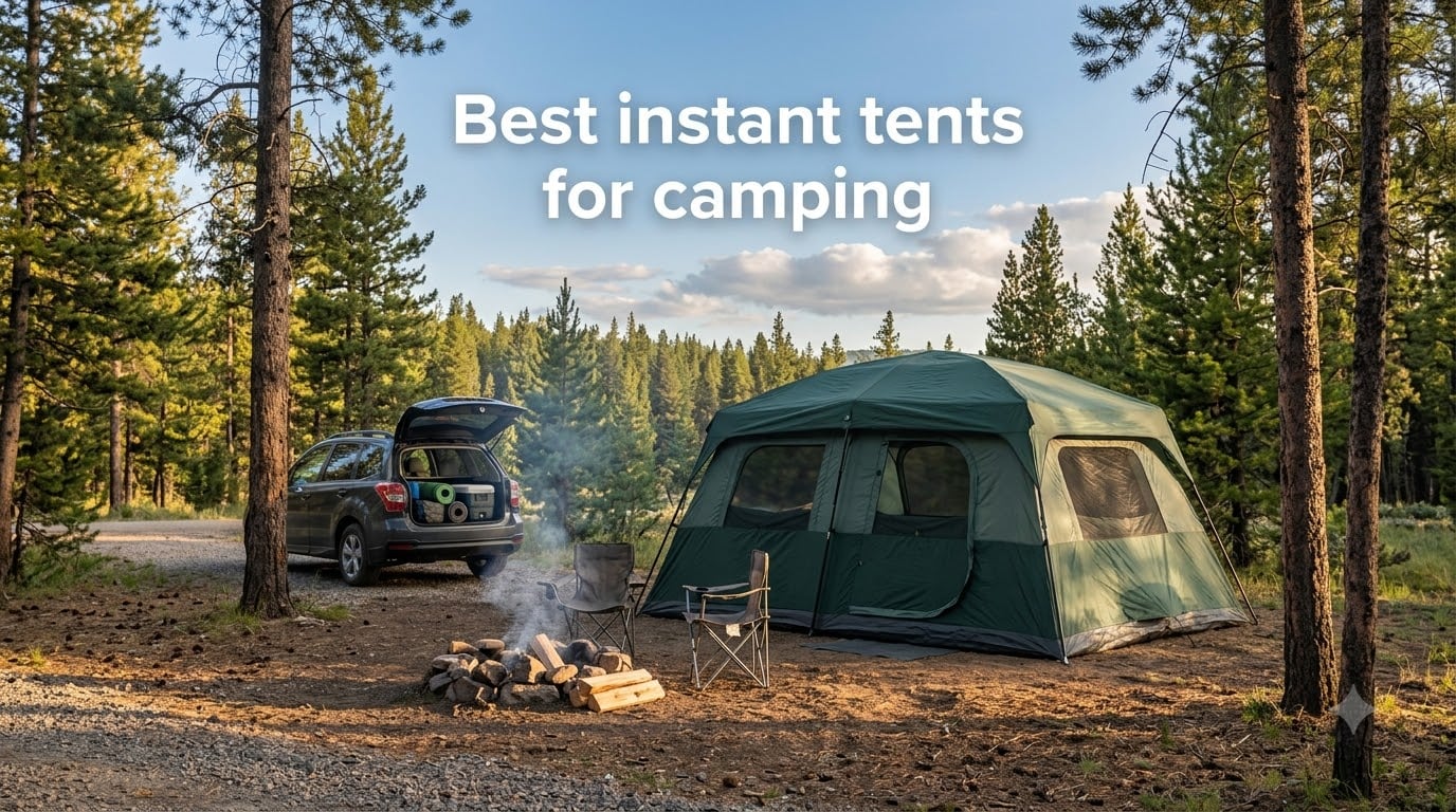 Best instant tents for camping