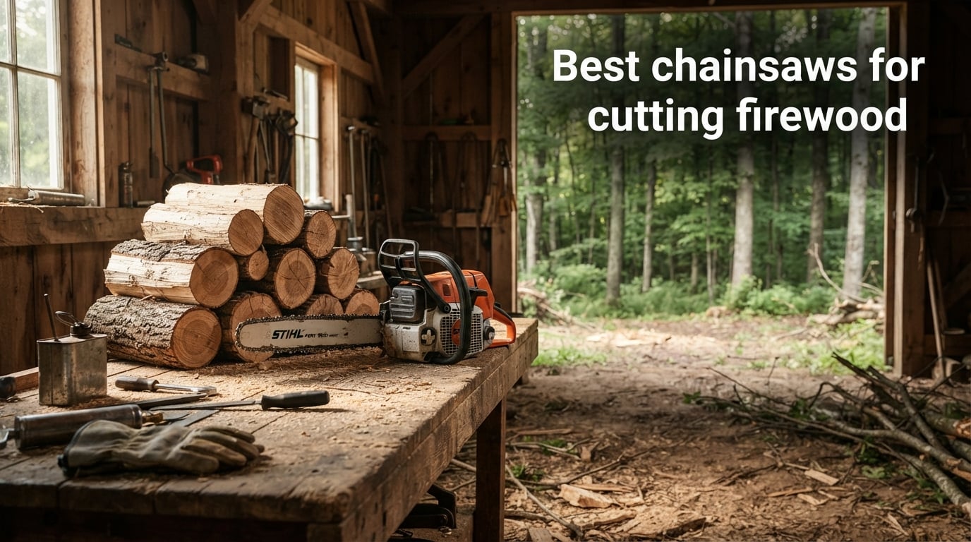 Best chainsaws for cutting firewood