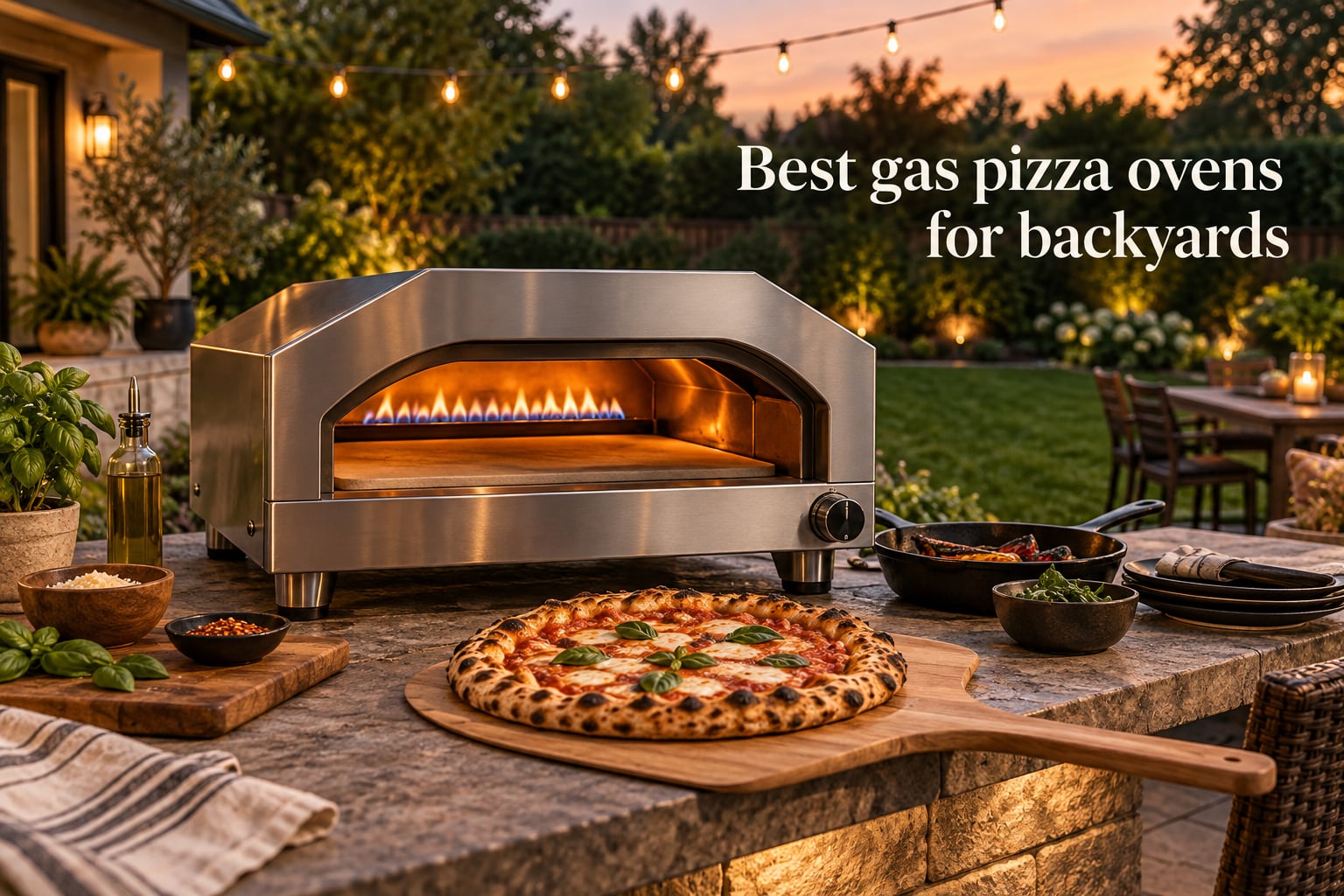 Best gas pizza ovens for backyards