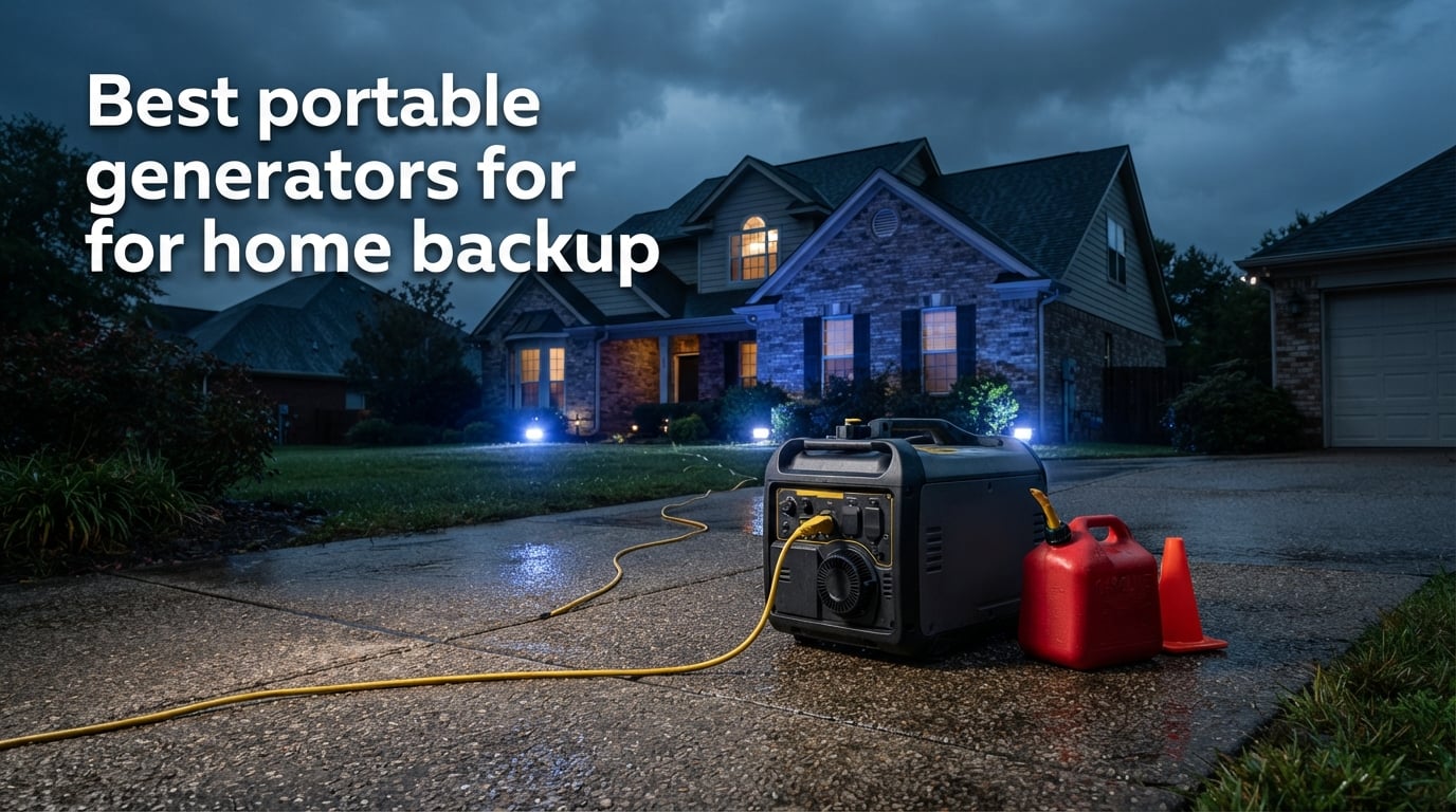 Best portable generators for home backup