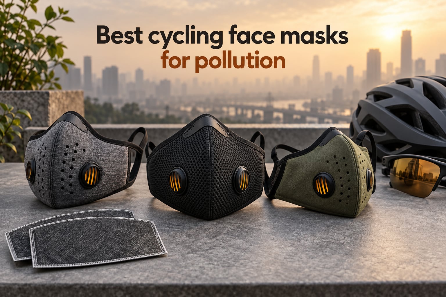 Best cycling face masks for pollution