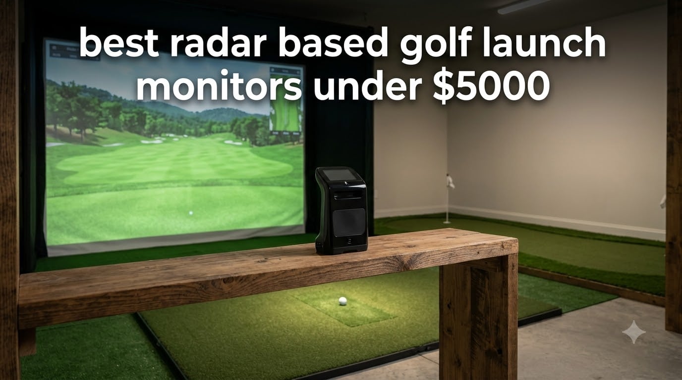 best radar based golf launch monitors under $5000