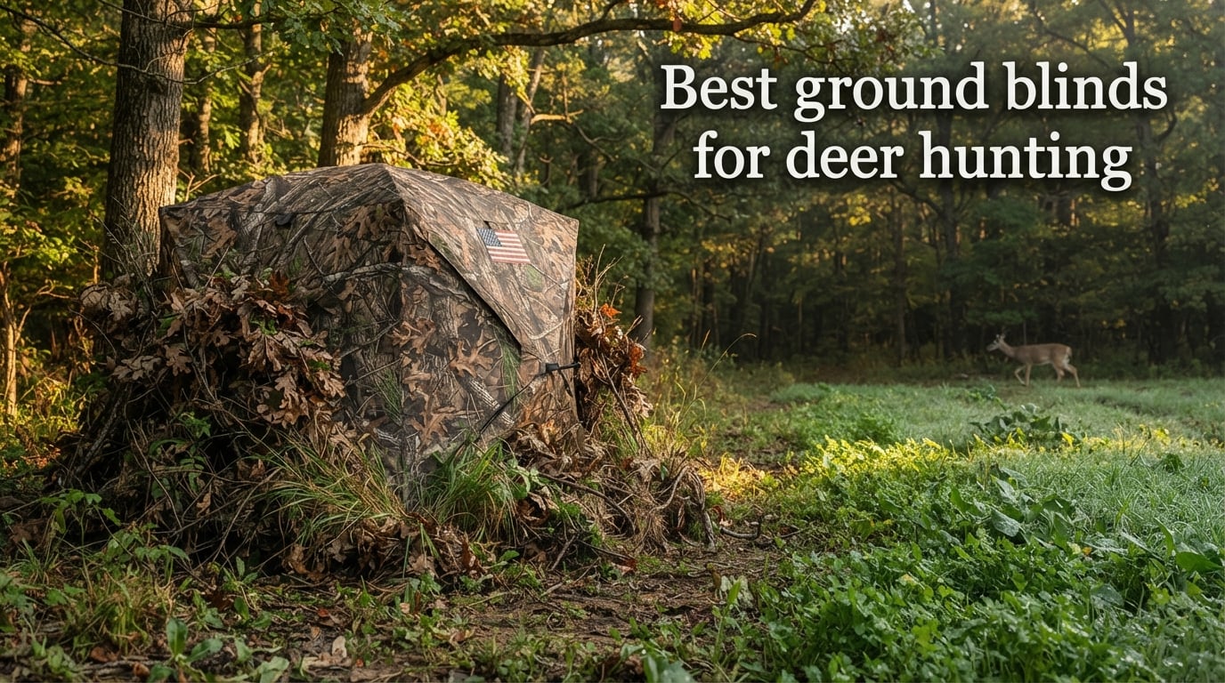 Best ground blinds for deer hunting