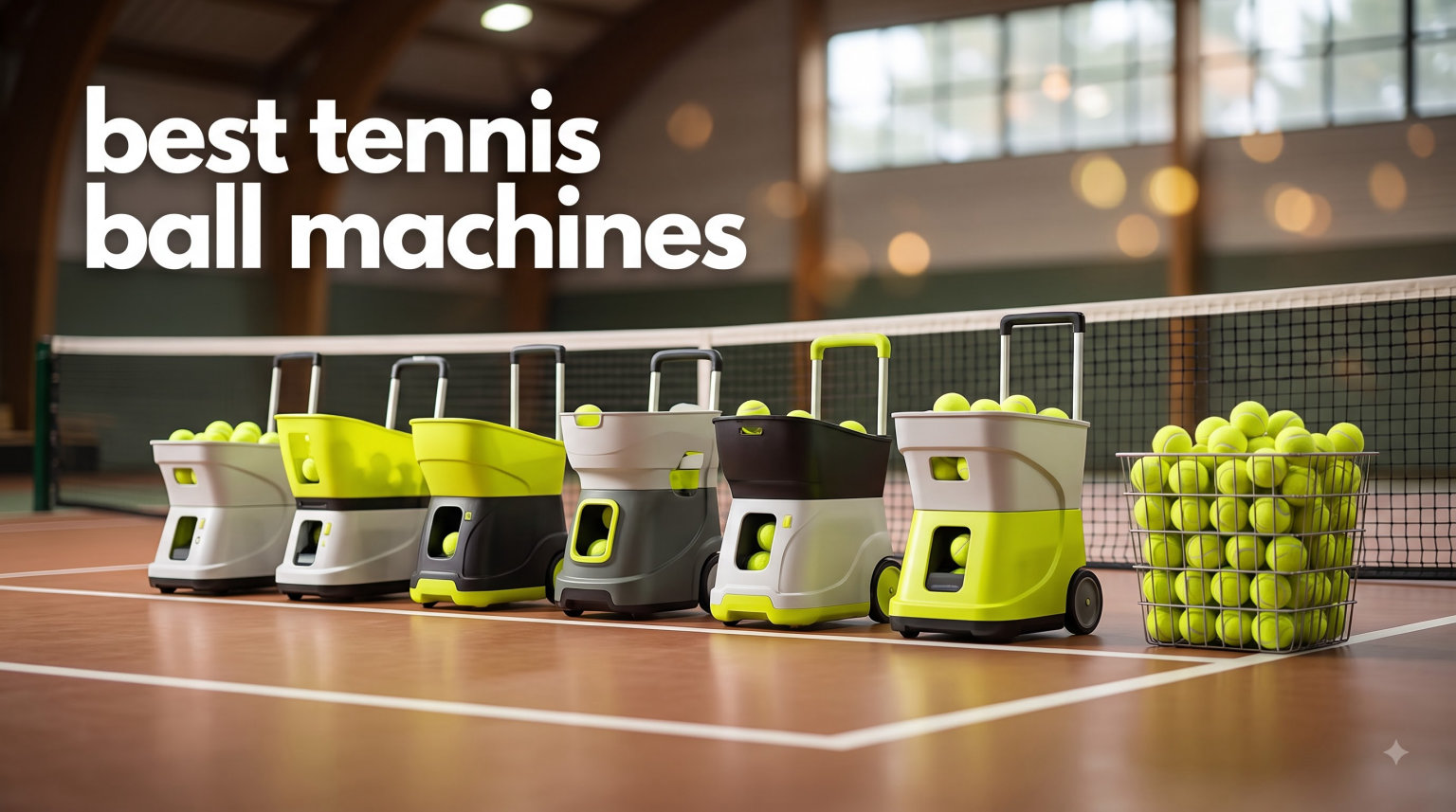 best tennis ball machines