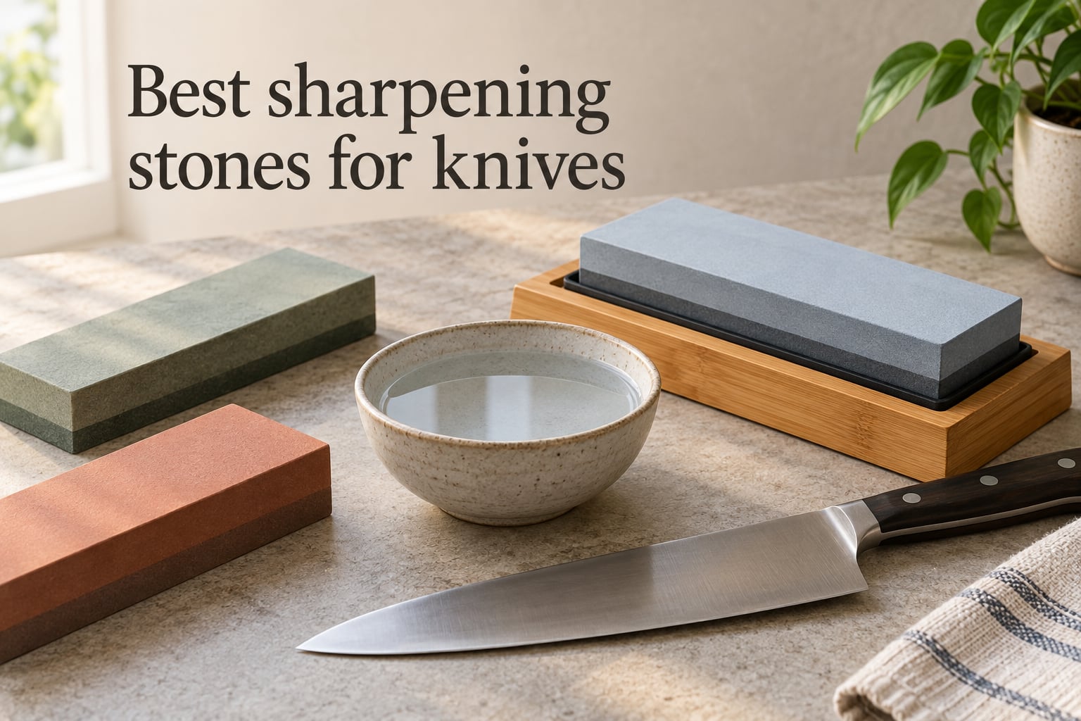 Best sharpening stones for knives