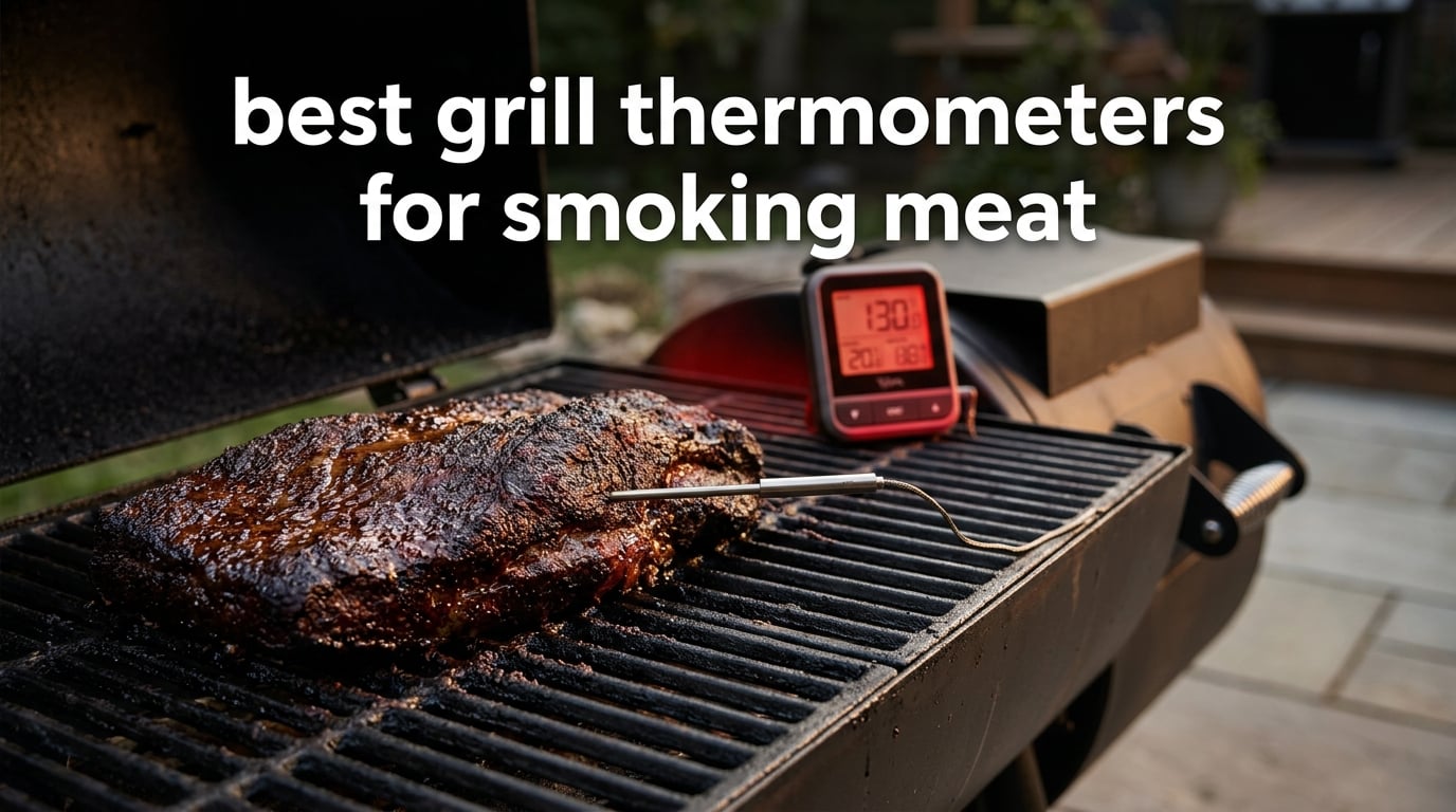 best grill thermometers for smoking meat