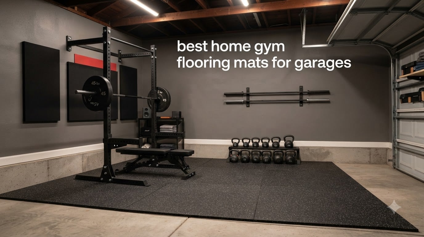 best home gym flooring mats for garages