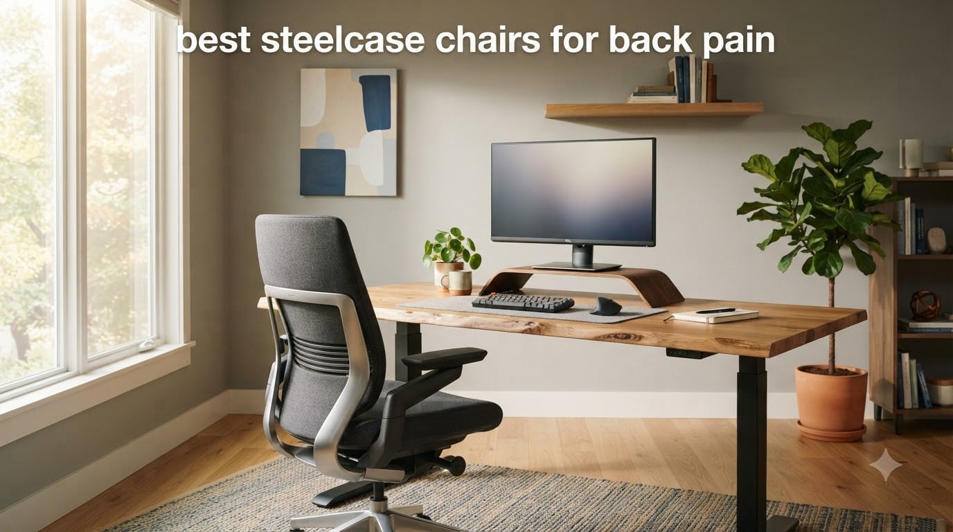 best steelcase chairs for back pain