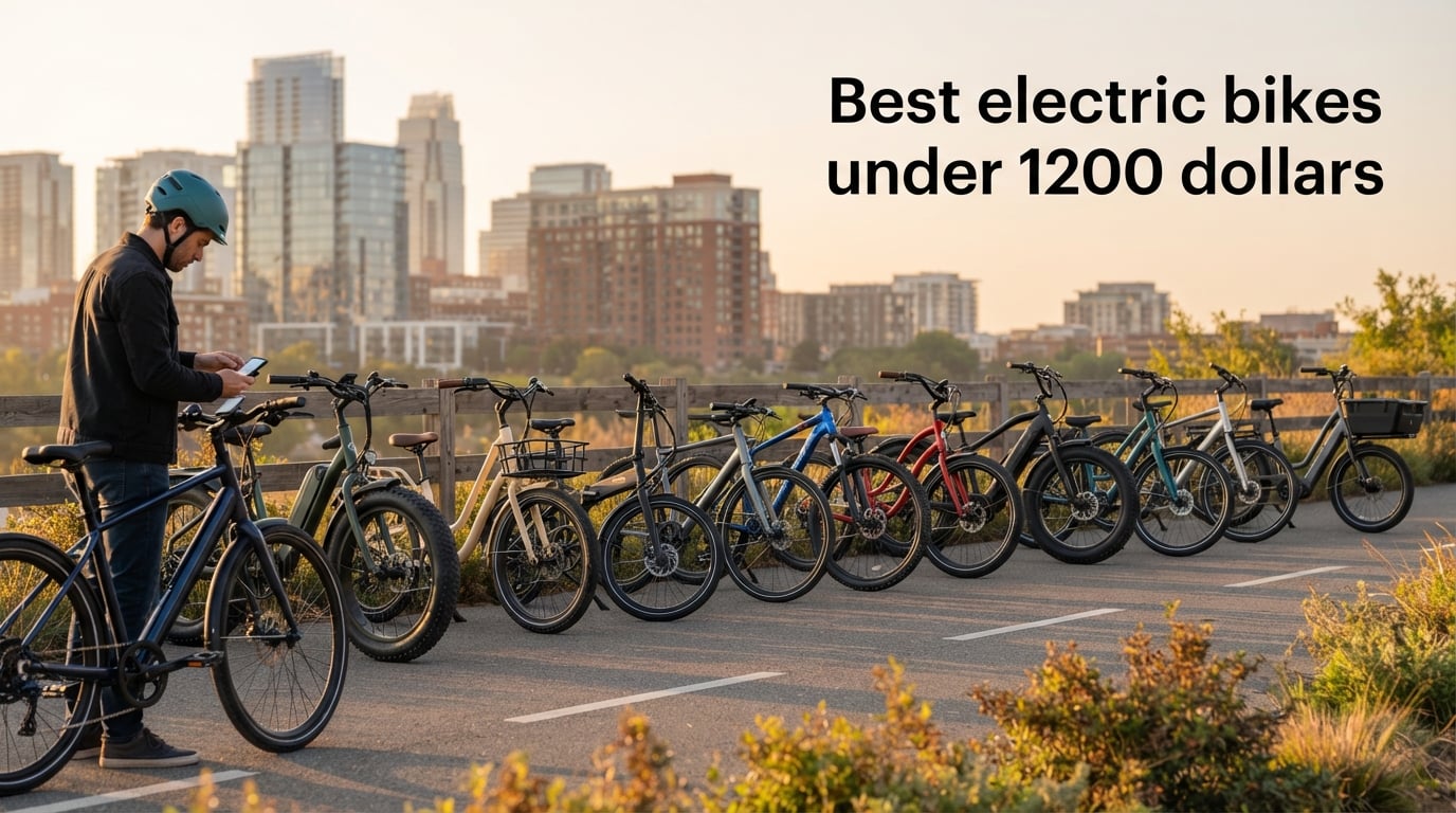 Best electric bikes under 1200 dollars