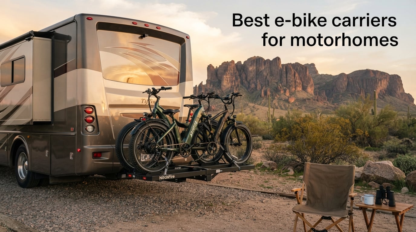 Best e-bike carriers for motorhomes