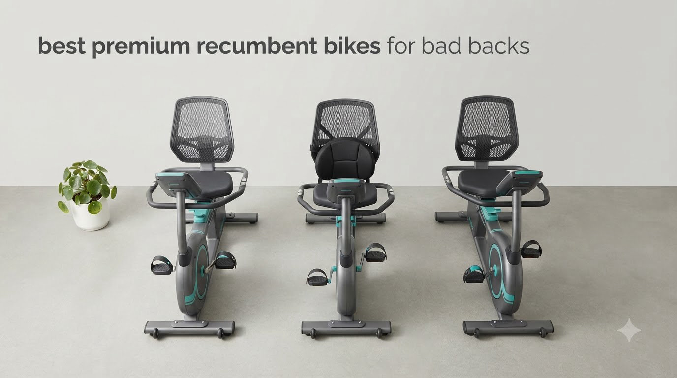 best premium recumbent bikes for bad backs