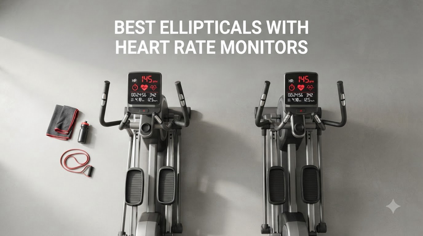 best ellipticals with heart rate monitors