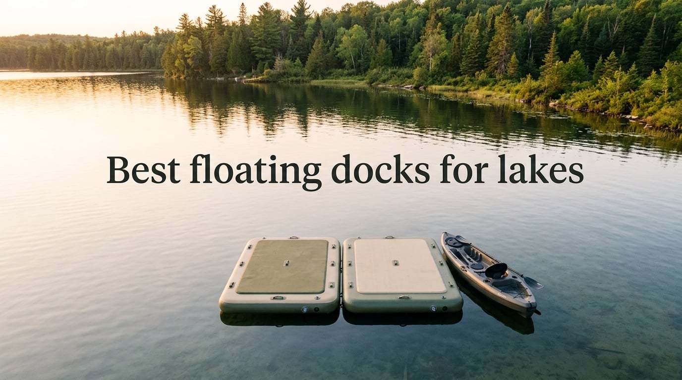 Best floating docks for lakes