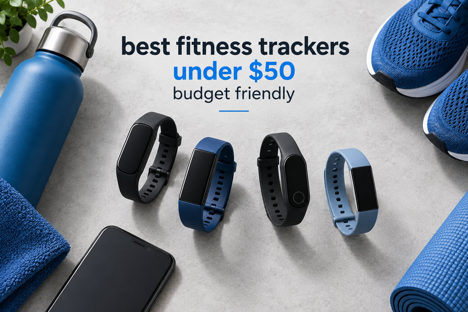 best fitness trackers under $50 budget friendly