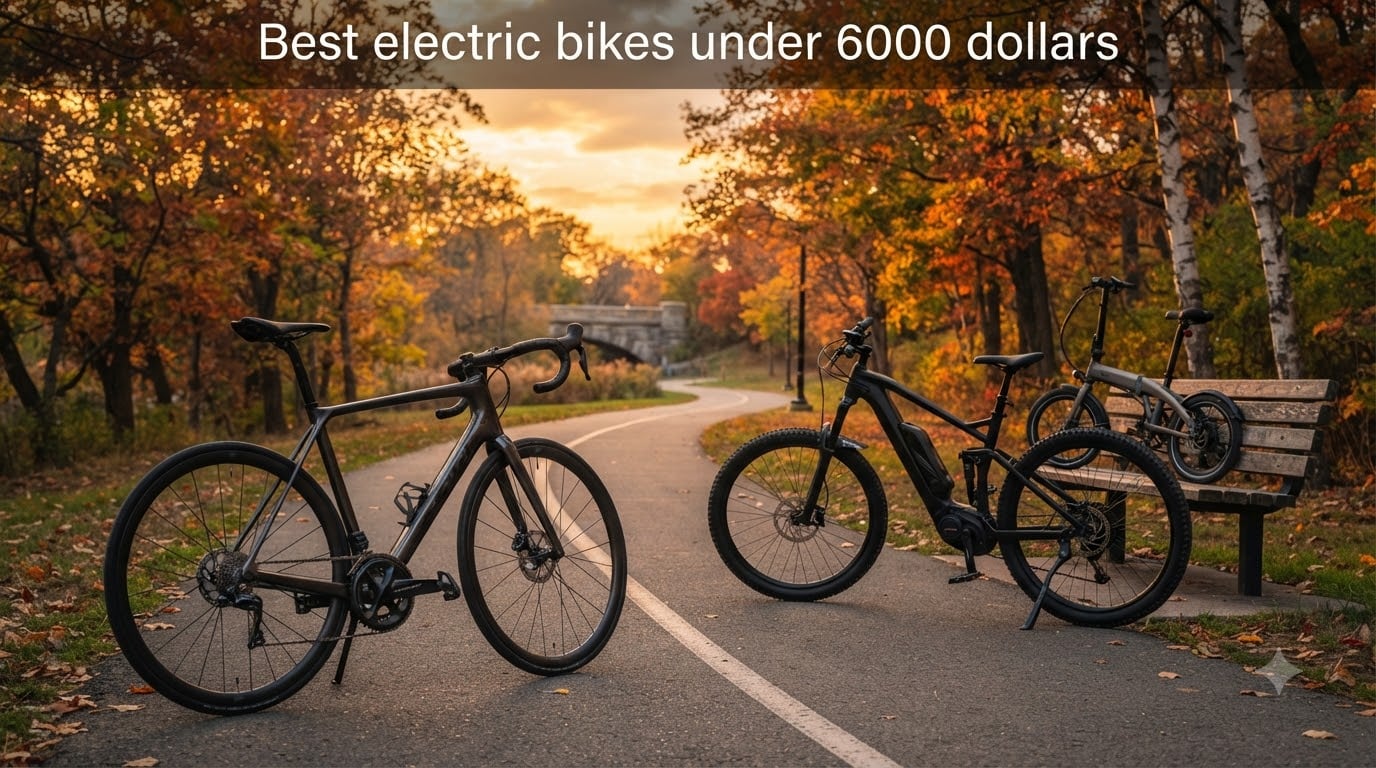 Best electric bikes under 6000 dollars