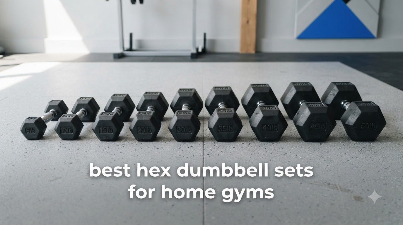 best hex dumbbell sets for home gyms