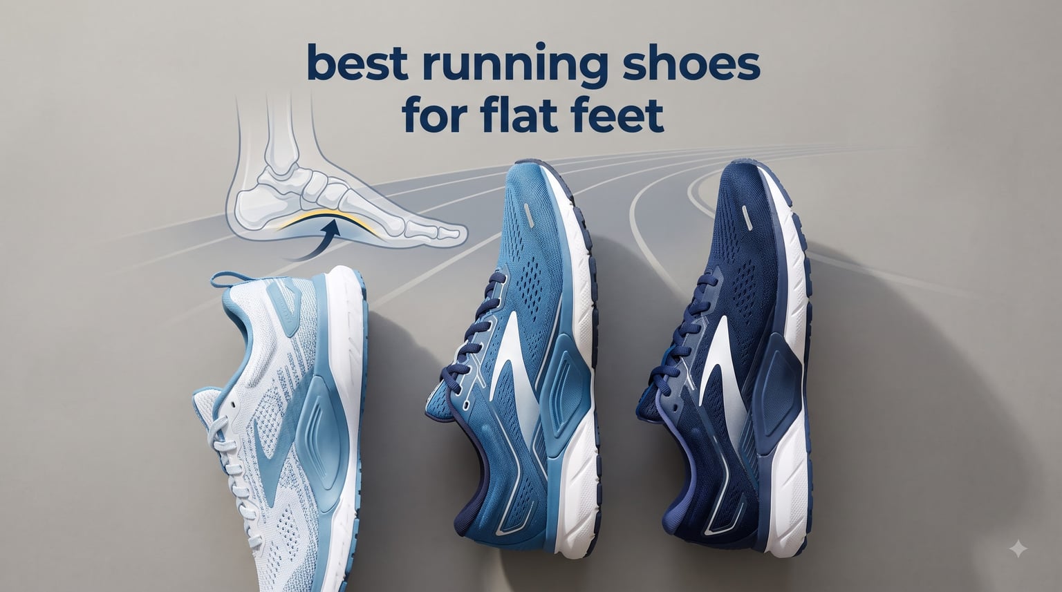 best running shoes for flat feet