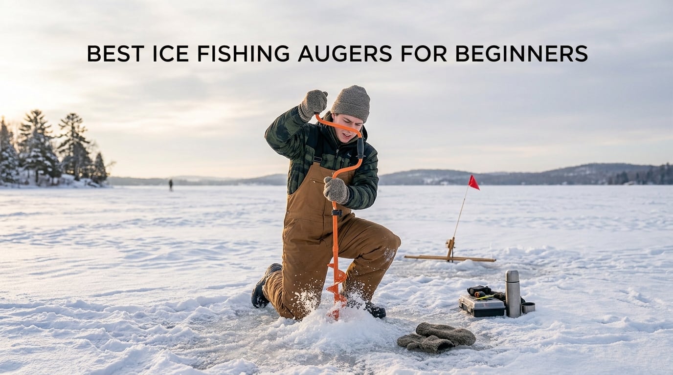 Best ice fishing augers for beginners