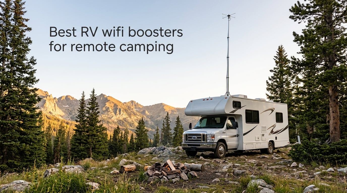 Best RV wifi boosters for remote camping