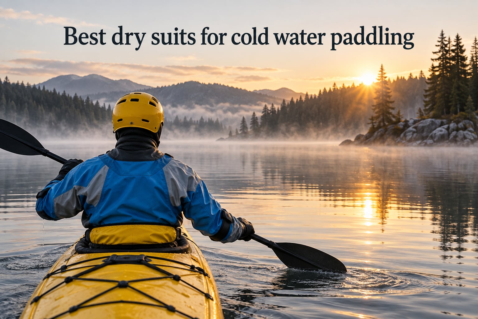 Best dry suits for cold water paddling