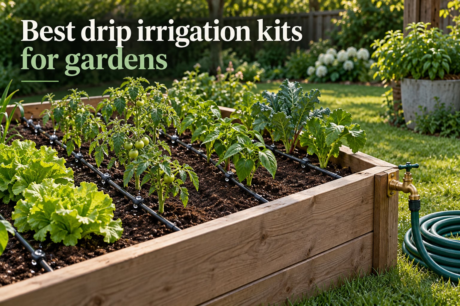 Best drip irrigation kits for gardens