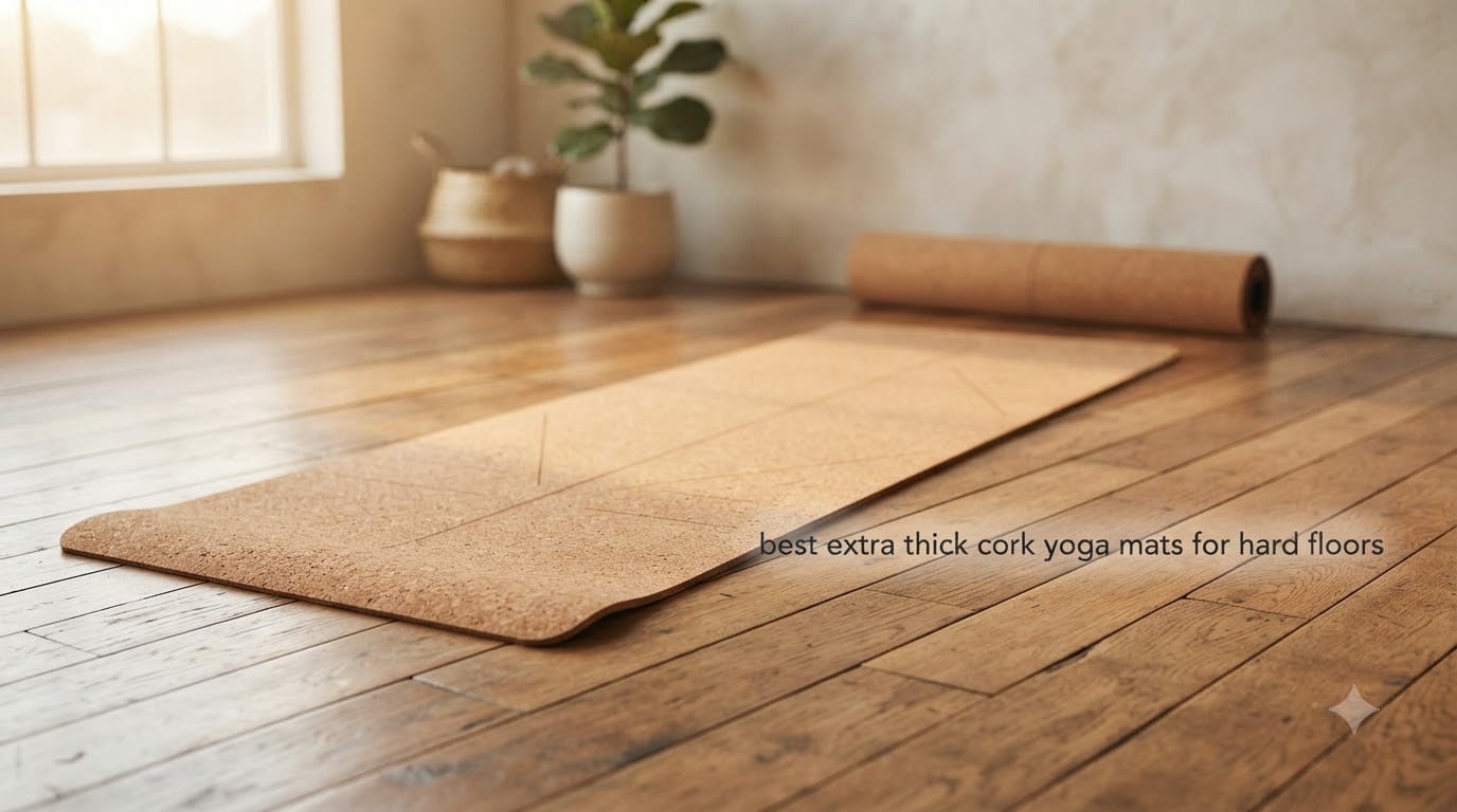 best extra thick cork yoga mats for hard floors