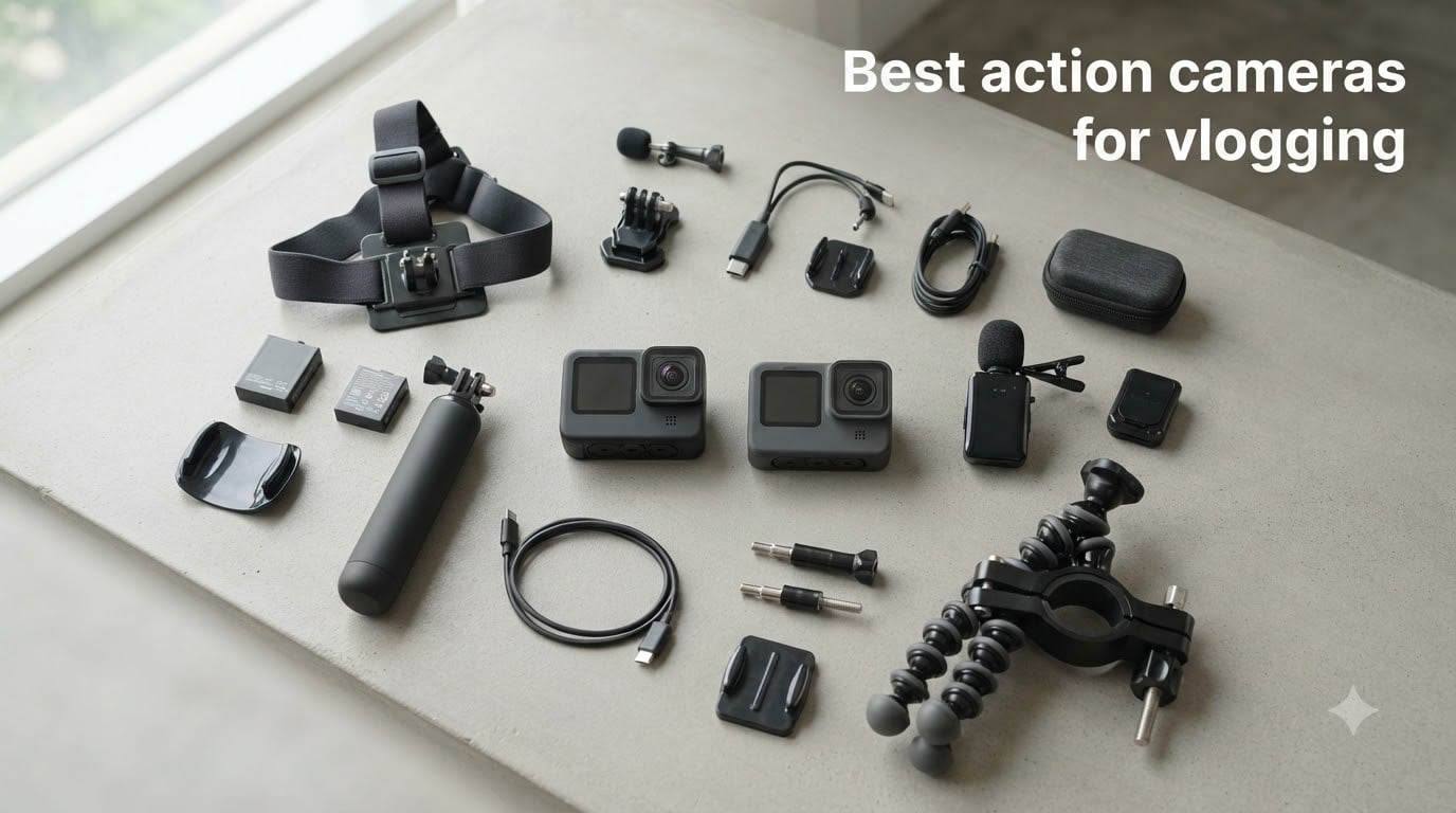 Best action cameras for vlogging