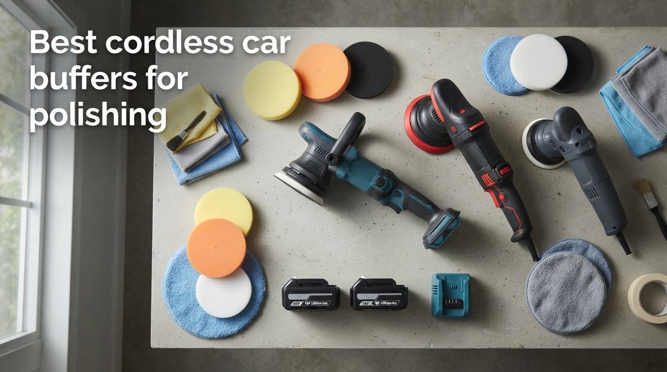 Best cordless car buffers for polishing