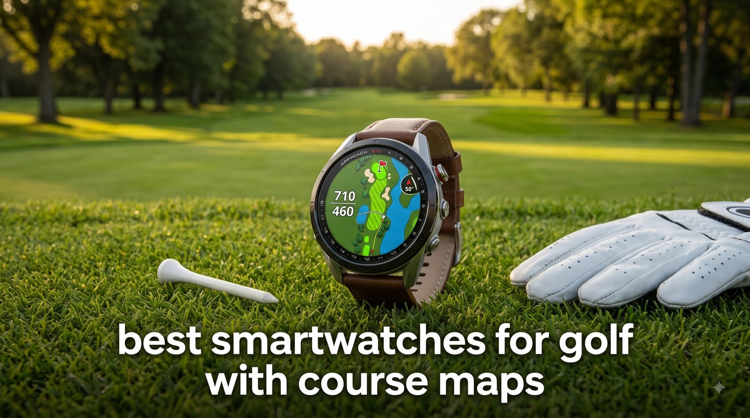 best smartwatches for golf with course maps