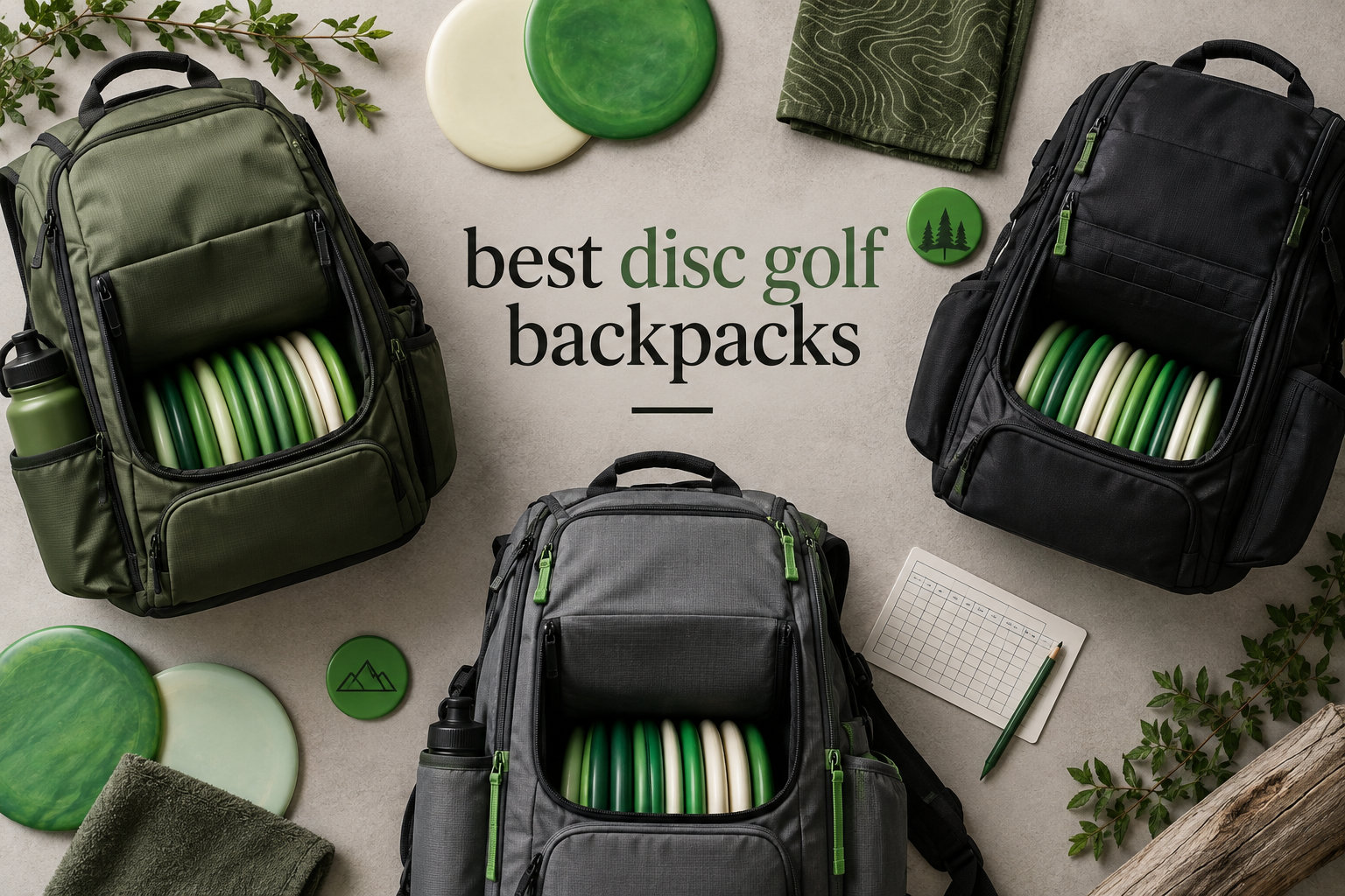best disc golf backpacks