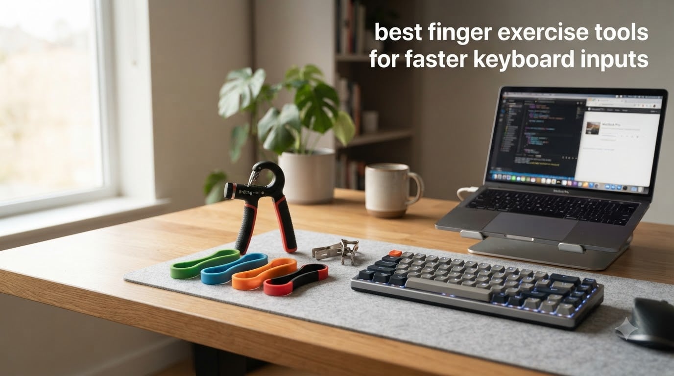 best finger exercise tools for faster keyboard inputs
