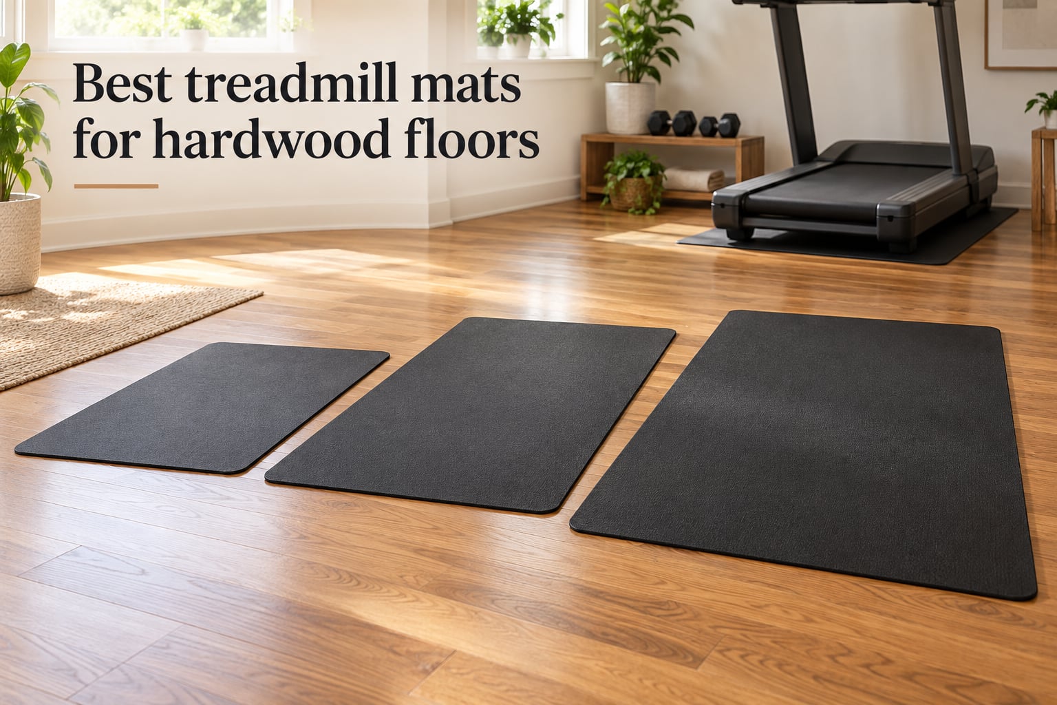 Best treadmill mats for hardwood floors