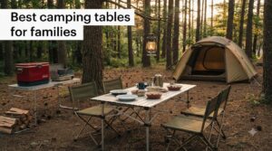 Best camping tables for families