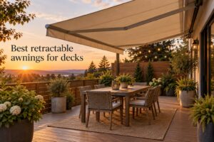 Best retractable awnings for decks