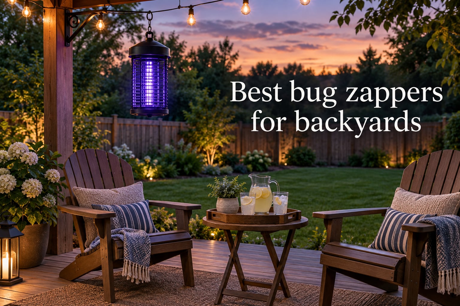 Best bug zappers for backyards