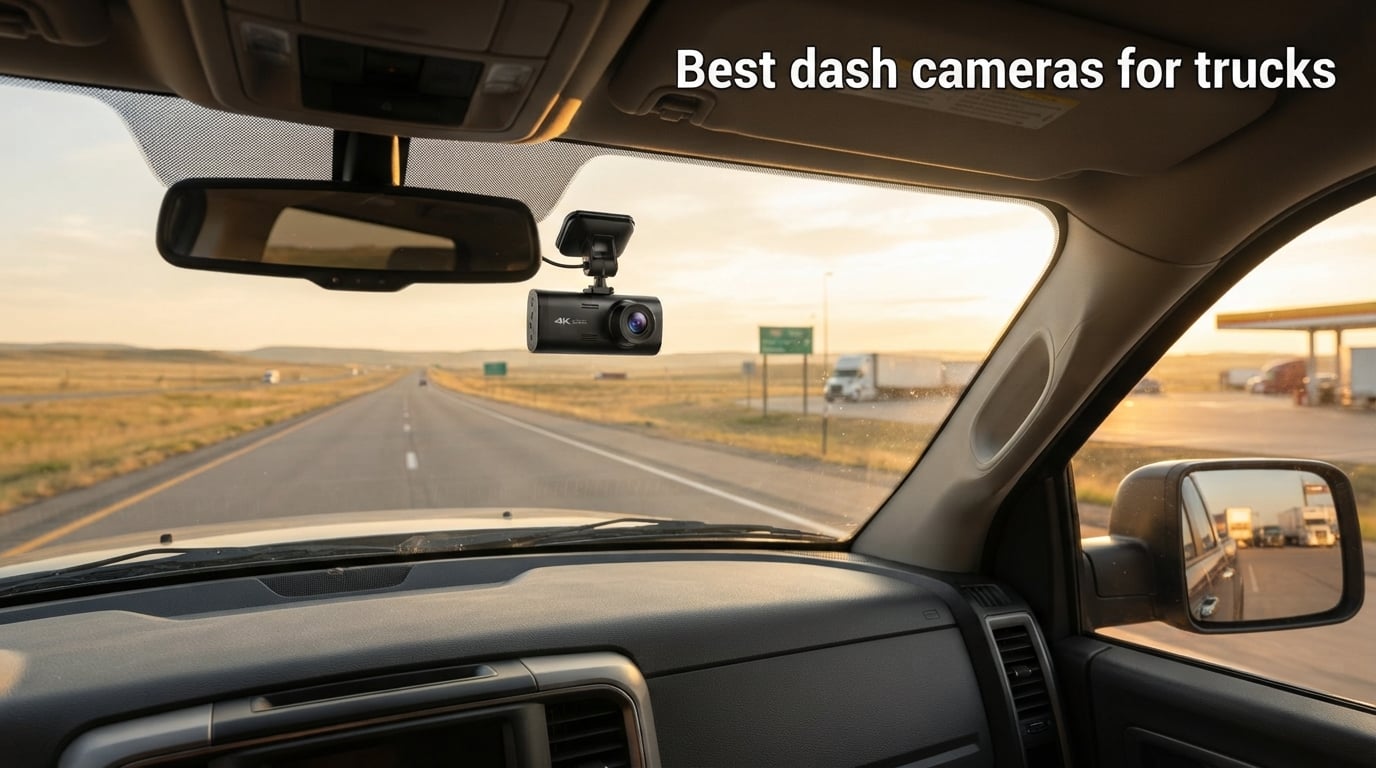 Best dash cameras for trucks