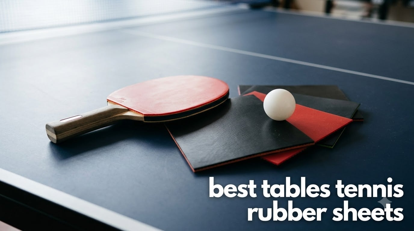 best tables tennis rubber sheets