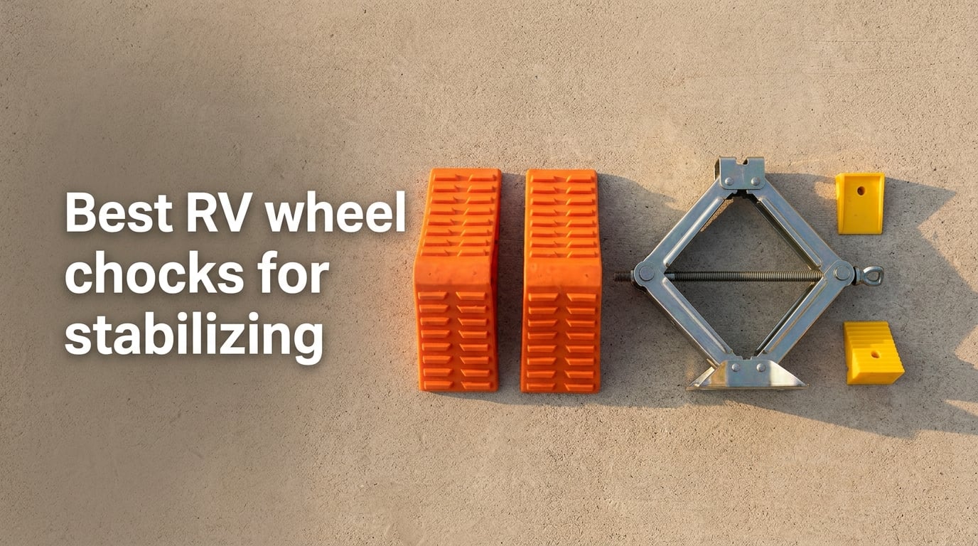 Best RV wheel chocks for stabilizing