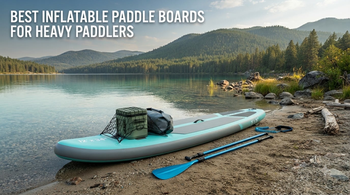 best inflatable paddle boards for heavy paddlers