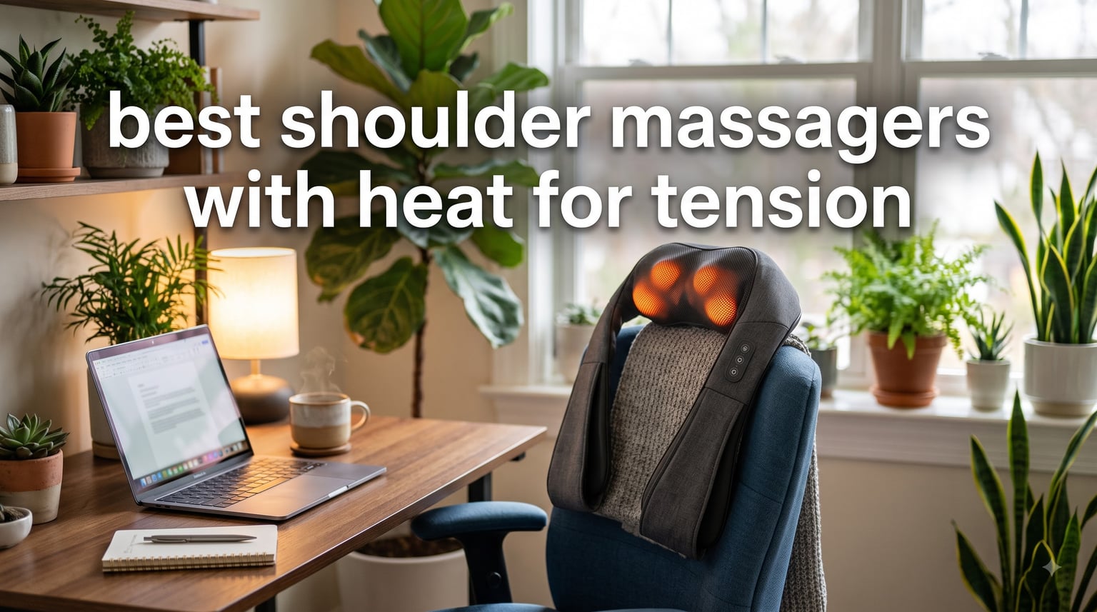 best shoulder massagers with heat for tension