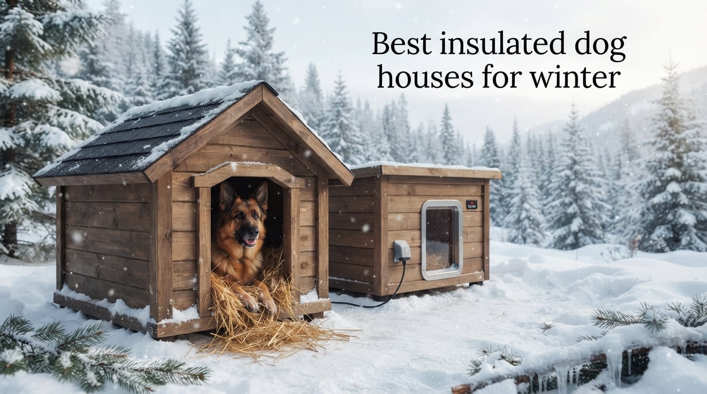Best insulated dog houses for winter